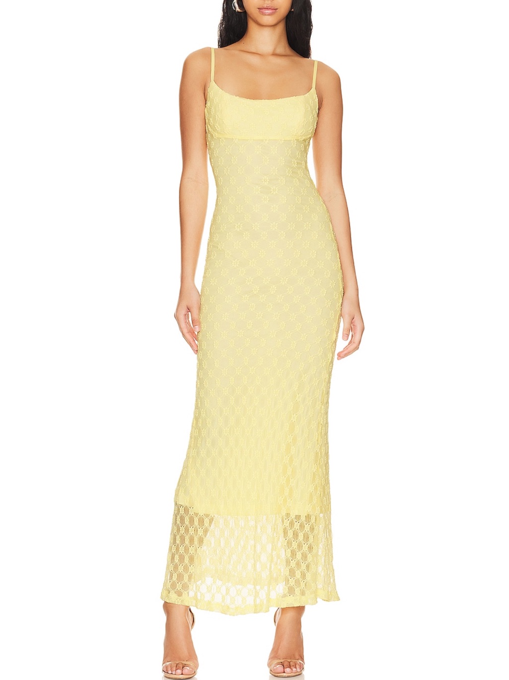 Bardot Adoni Mesh Maxi Dress